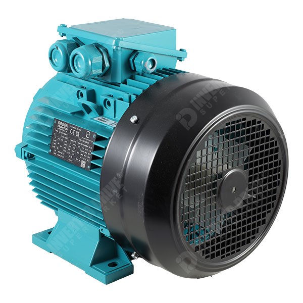 Photo of Brook Crompton Series 30 IE3 5.5kW Three Phase Motor 400V 4 Pole 132S Frame B34