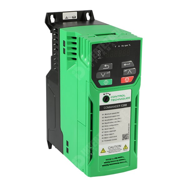 Photo of CT Commander C200 0.37kW 400V 3ph AC Inverter Drive, DBr, C3 EMC
