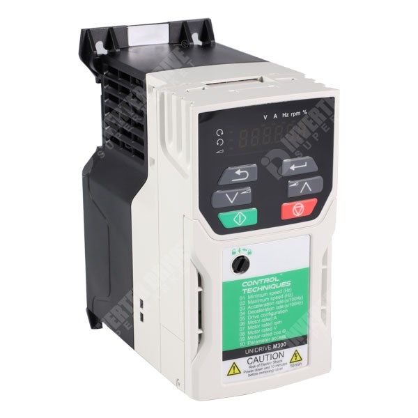 Photo of CT Unidrive M300 0.37kW 230V 1ph to 3ph AC Inverter Drive, DBr, STO, C3 EMC