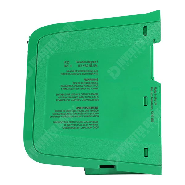 Photo of CT Commander S100 IP20 0.75kW 230V 1ph to 3ph AC Inverter Drive, C3 EMC