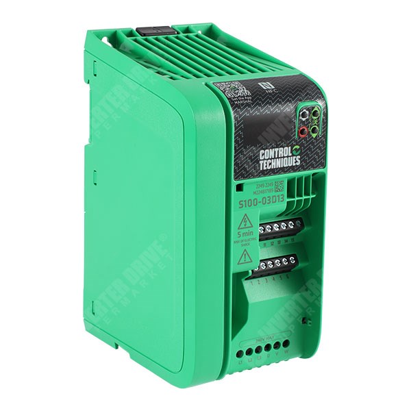 Photo of CT Commander S100 IP20 2.2kW 230V 1ph to 3ph AC Inverter Drive, C3 EMC
