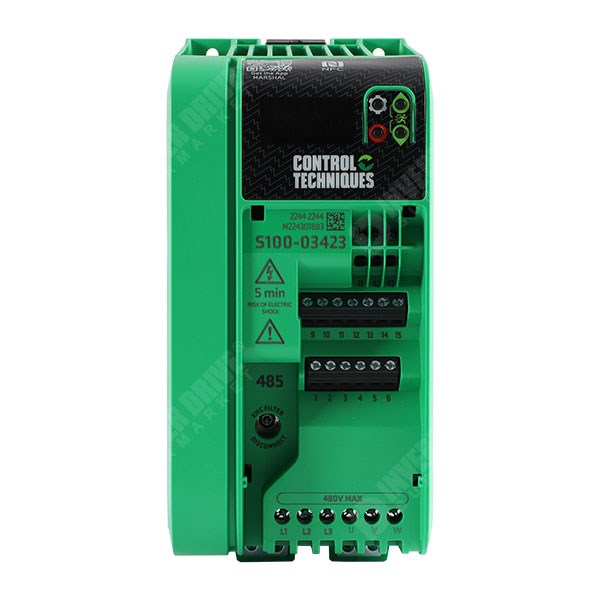 Photo of CT Commander S100 IP20 3kW 400V 3ph AC Inverter Drive, C3 EMC