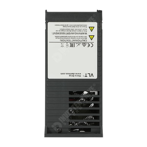 Photo of Danfoss FC 51 Micro 1.5kW 230V 1ph to 3ph AC Inverter Drive, HMI, Pot, DBr, C2 EMC