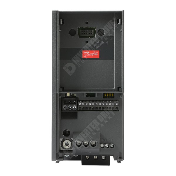 Photo of Danfoss FC 51 Micro 1.5kW 230V 1ph to 3ph AC Inverter Drive, HMI, Pot, DBr, C2 EMC