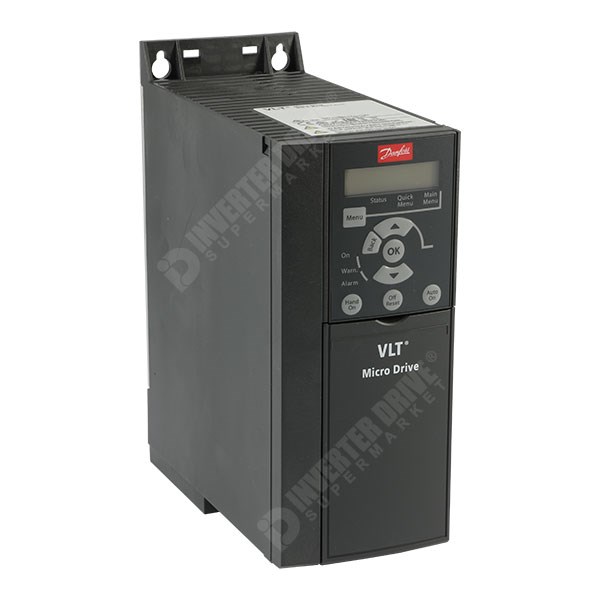 Photo of Danfoss FC 51 Micro 2.2kW 230V 1ph to 3ph AC Inverter Drive, HMI, DBr, C2 EMC