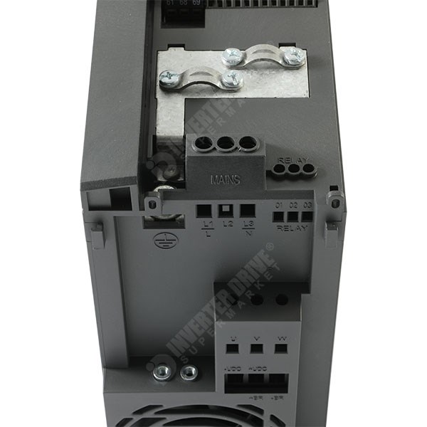 Photo of Danfoss FC 51 Micro 2.2kW 230V 1ph to 3ph AC Inverter Drive, DBr, C2 EMC