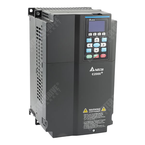 Photo of DELTA C2000 Plus IP21 7.5kW 400V 3ph AC Inverter Drive, DBr, STO, C3 EMC