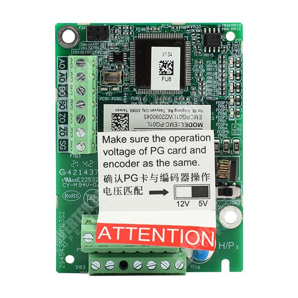Photo of DELTA Encoder Feedback Card (300kHz) for VFD-C Series AC Inverter