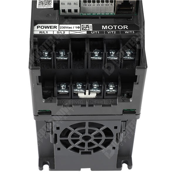 Photo of Delta ME300 IP20 2.2kW 230V 1ph to 3ph AC Inverter DBr STO C2 EMC