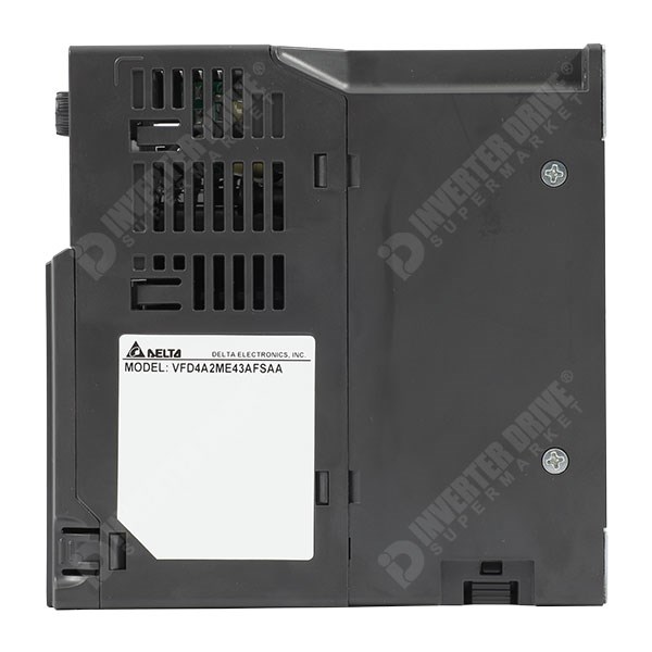Photo of Delta ME300 IP20 0.1kW 230V 1ph to 3ph AC Inverter DBr, STO, C2 EMC
