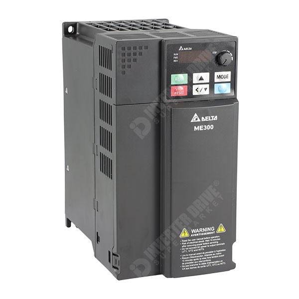Photo of Delta ME300 IP20 5.5kW 3ph AC Inverter, DBr, STO, C3 EMC