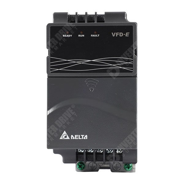 Photo of Delta VFD-E 0.75kW 400V 3ph IP20 AC Inverter Drive, DBr, C3 EMC