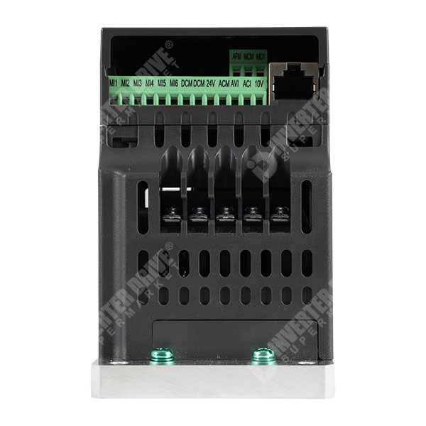 Photo of Delta VFD-E 0.4kW 230V 1ph to 3ph IP20 AC Inverter Drive, Cold Plate