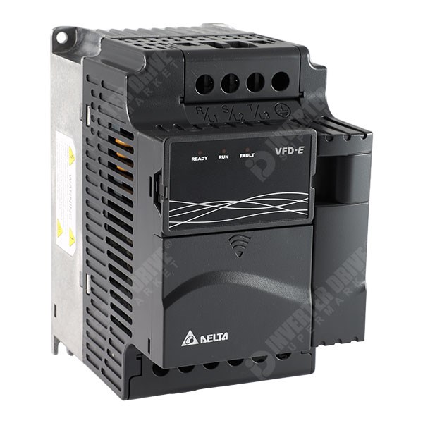 Photo of Delta VFD-E 1.5kW 230V 1ph to 3ph IP20 AC Inverter Drive, DBr, C2 EMC