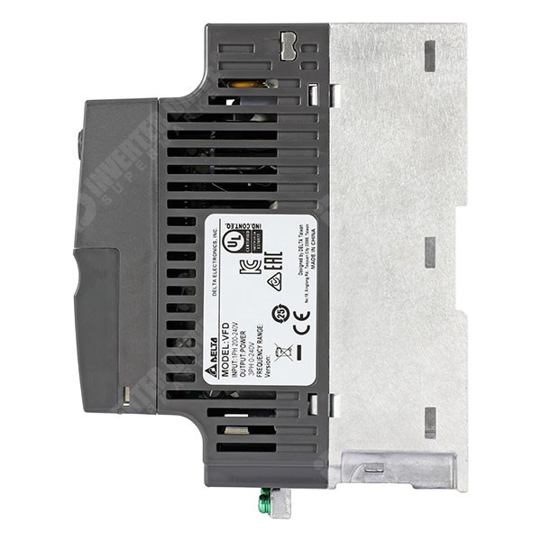 Photo of Delta VFD-EL IP20 0.37kW 400V 3ph AC Inverter Drive, C2 EMC