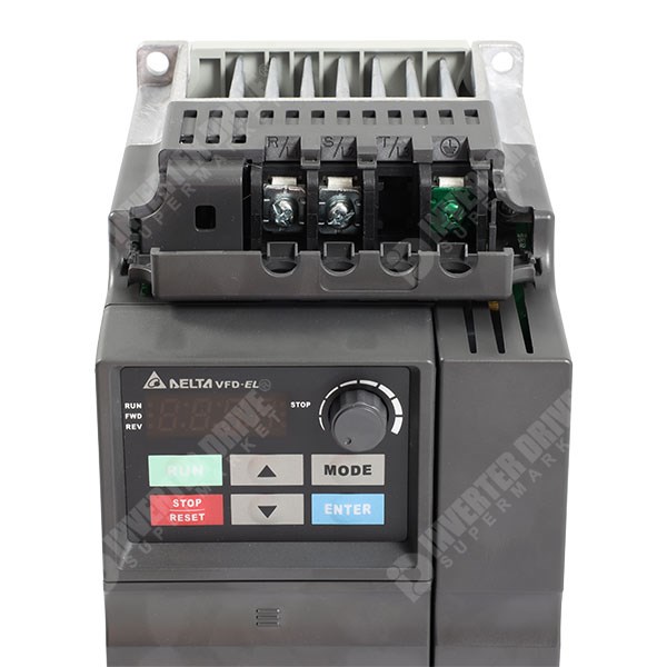 Photo of Delta VFD-EL 1.5kW 230V 1ph to 3ph IP20 AC Inverter Drive, C2 EMC