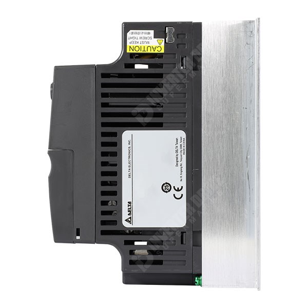 Photo of Delta VFD-EL-W-1 0.75kW 230V 1ph to 3ph Compact IP20 AC Inverter Drive, Unfiltered