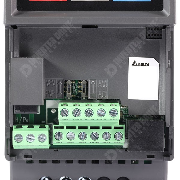 Photo of Delta VFD-EL-W-1 0.75kW 230V 1ph to 3ph Compact IP20 AC Inverter Drive, Unfiltered