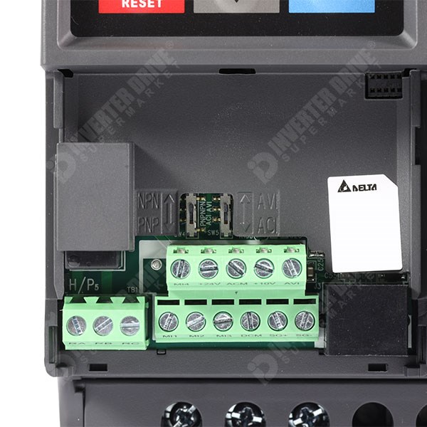 Photo of Delta VFD-EL-W-1 1.5kW 230V 1ph to 3ph Compact IP20 AC Inverter Drive, Unfiltered