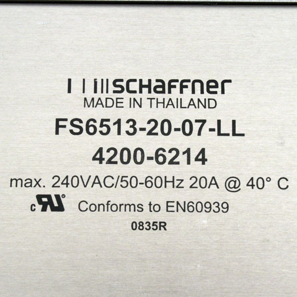 Photo of Control Techniques 4200-6214 - Low Leakage EMC Filter to 20A for Single Phase Input Commander SK