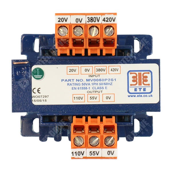 Photo of ETE - Control Circuit Transformer - 420V/110V 50VA 