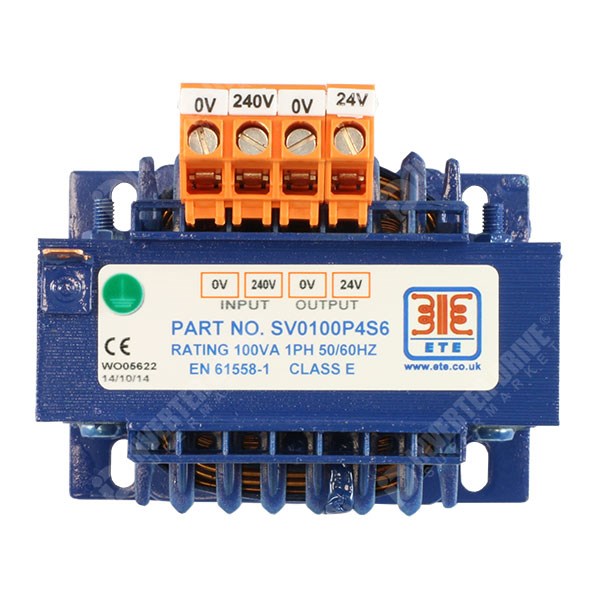 Photo of ETE - Control Circuit Transformer - 240V/24V 100VA 