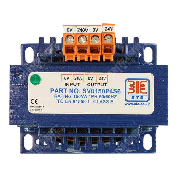Photo of ETE - Control Circuit Transformer - 240V/24V 150VA 