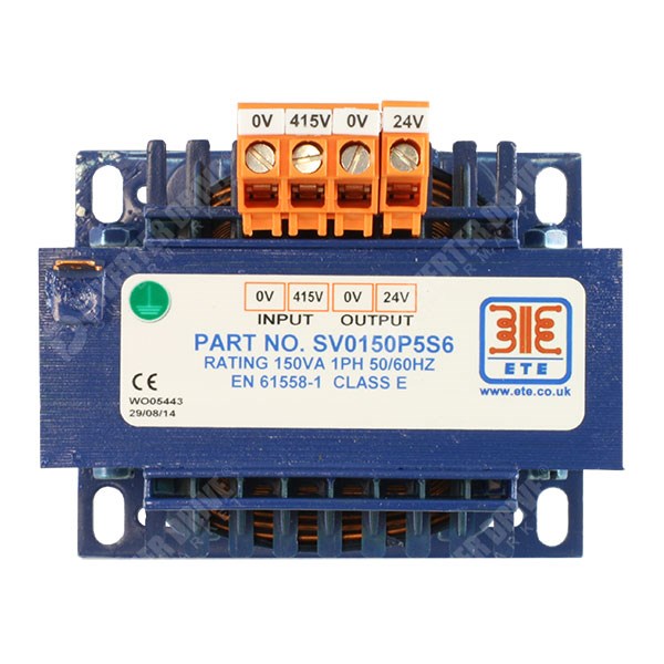 Photo of ETE - Control Circuit Transformer - 415V/24V 150VA 
