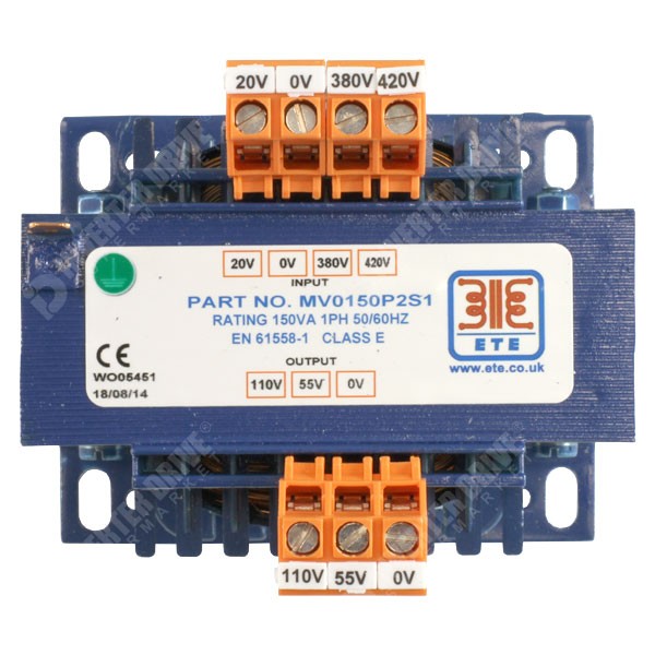 Photo of ETE - Control Circuit Transformer - 420V/110V 150VA 