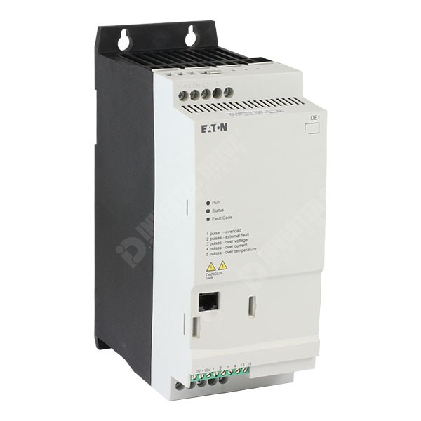 Photo of Eaton DE1 2.2kW 230V 1ph to 3ph AC Inverter Drive C1 EMC