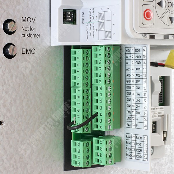 Photo of Eaton DG1 IP54 18.5kW/22kW 400V 3ph AC Inverter Drive, DBr, STO, C2 EMC.