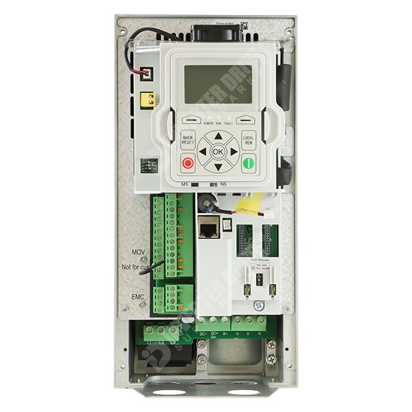 Photo of Eaton DG1 IP54 0.75kW/1.1kW 400V 3ph AC Inverter Drive, DBr, STO, C2 EMC.
