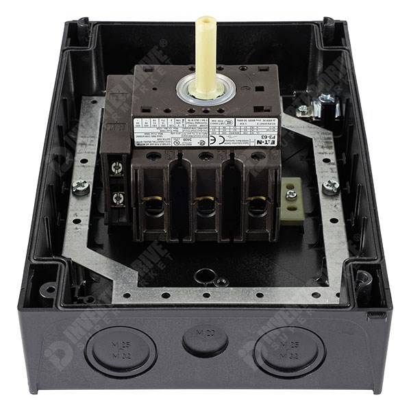 Photo of Eaton 3 Pole 63A 30kW Switch Disconnect EMC Compliant N/O-N/C Contact
