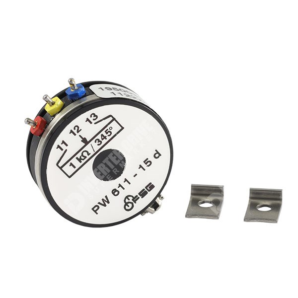 Photo of Potentiometer - 345&#176; movement x 1k Ohms - PW611-15d