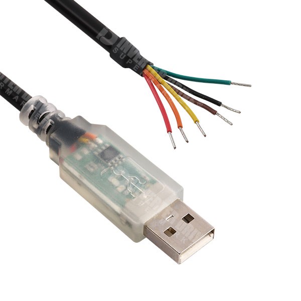 Photo of FTDI USB to RS485 Cable (USB-RS485-WE-1800-BT) - Drive Programming Cable for WEG, Invertek &amp; More