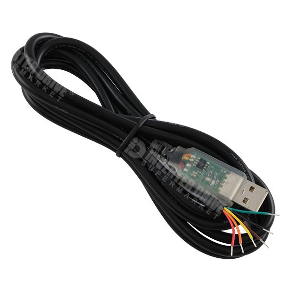Photo of FTDI USB to RS485 Cable (USB-RS485-WE-1800-BT) - Drive Programming Cable for WEG, Invertek &amp; More