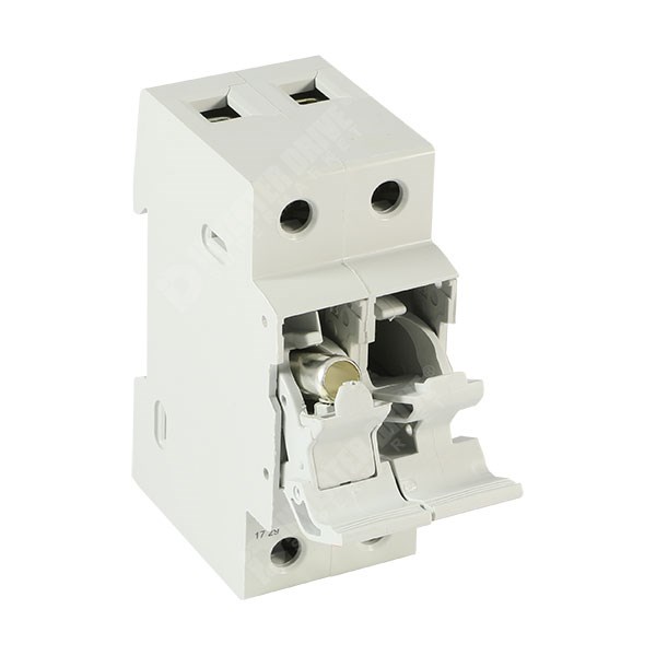 Photo of Mersen (Ferraz) - 1P 32A Fuse Holder +N (Without Indicator) &amp; Power Circuit Off-Load Isolator for Single 10mm x 38mm Fuse - CMS101N