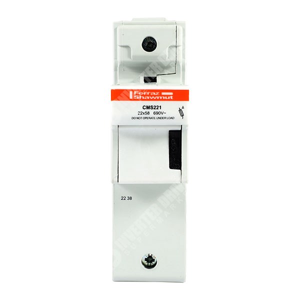 Photo of Mersen CMS 1 Pole Fuse Holder suitable for 22mm x 58mm Barrel Fuses to 125A