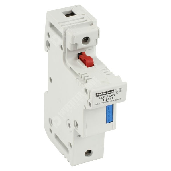 Photo of Mersen US14 1 Pole Fuse Holder suitable for 14mm x 51mm Barrel Fuses to 50A