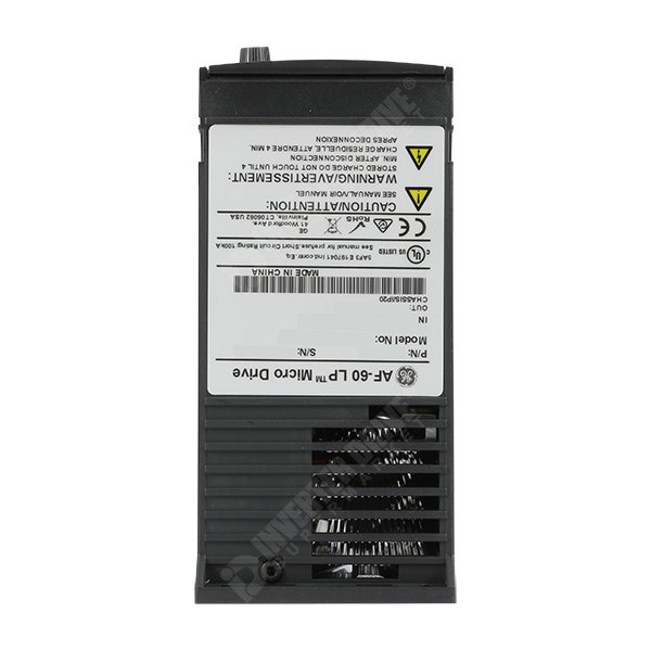 Photo of GE AF-60LP 0.37kW 230V 1ph to 3ph AC Inverter Drive, C3 EMC