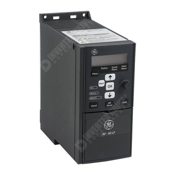Photo of GE AF-60LP 1.5kW 230V 1ph to 3ph AC Inverter Drive, DBr, C3 EMC