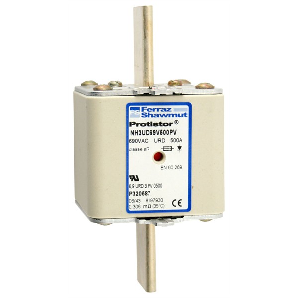 Photo of 500A High Speed AC Fuse - NH3
