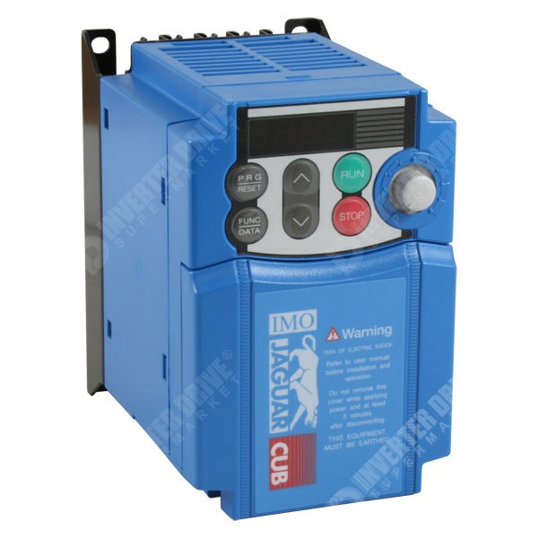 Photo of IMO Jaguar Cub CUB3A-1E 0.4kW 230V 1ph to 3ph AC Inverter Drive, DBr, C3 EMC