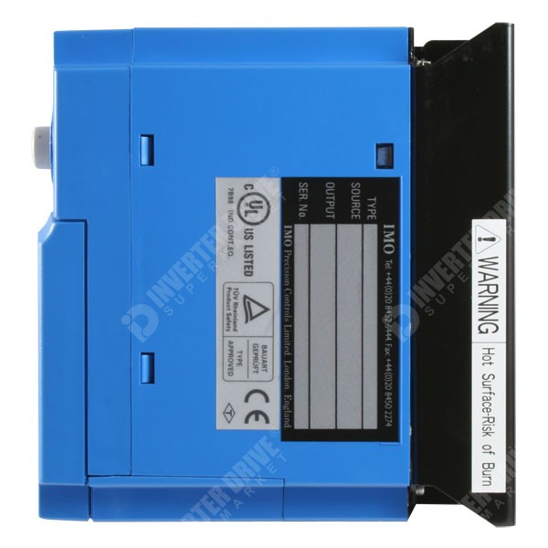 Photo of IMO Jaguar Cub CUB3A-1E 0.4kW 230V 1ph to 3ph AC Inverter Drive, DBr, C3 EMC