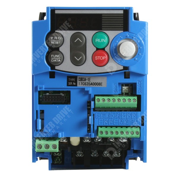 Photo of IMO Jaguar Cub CUB3A-1E 0.4kW 230V 1ph to 3ph AC Inverter Drive, DBr, C3 EMC
