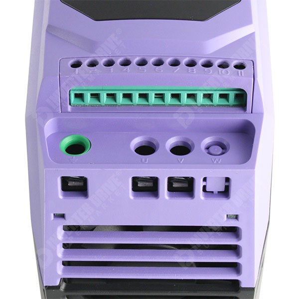 Photo of Invertek Optidrive E2 IP20 0.5HP AC Inverter Drive for Single Phase 115V motor