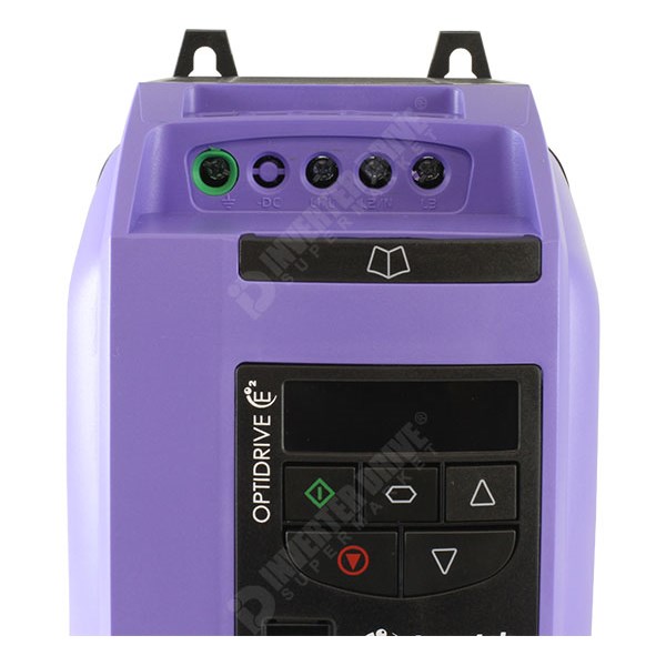 Photo of Invertek Optidrive E2 IP20 1.5kW 400V 3ph AC Inverter Drive, DBr, C2 EMC