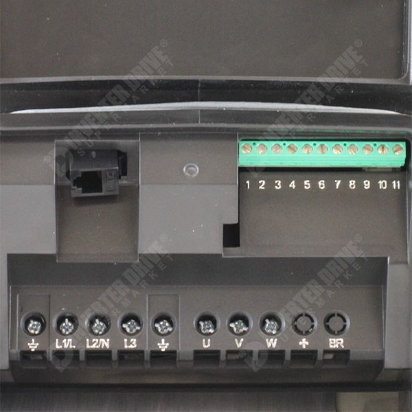 Photo of Invertek Optidrive E2 IP66 4kW 230V 1ph to 3ph AC Inverter Drive, Unfiltered