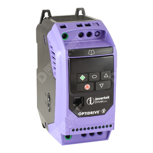 Photo of Invertek Optidrive E3 IP20 1HP 115V 1ph to 230V 3ph AC Inverter, Unfiltered