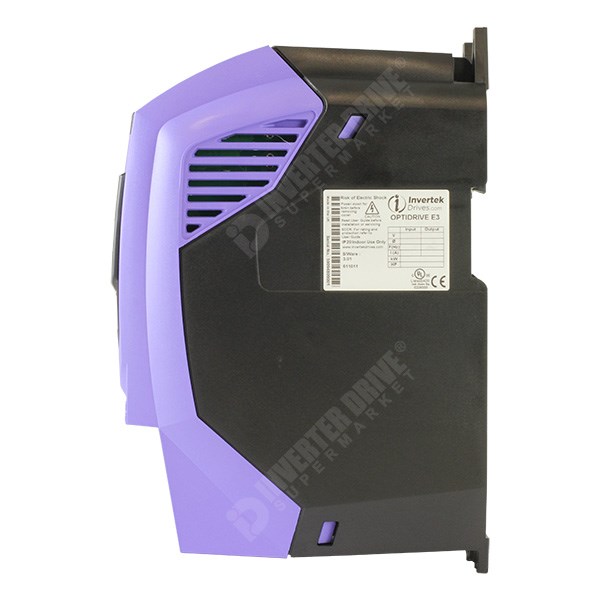 Photo of Invertek Optidrive E3 IP20 2.2kW 230V 1ph to 3ph AC Inverter Drive, DBr, C1 EMC